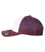 Casquette Trucker Motif/style Rétro Adulte Pourpre Blanc Flexfit-3