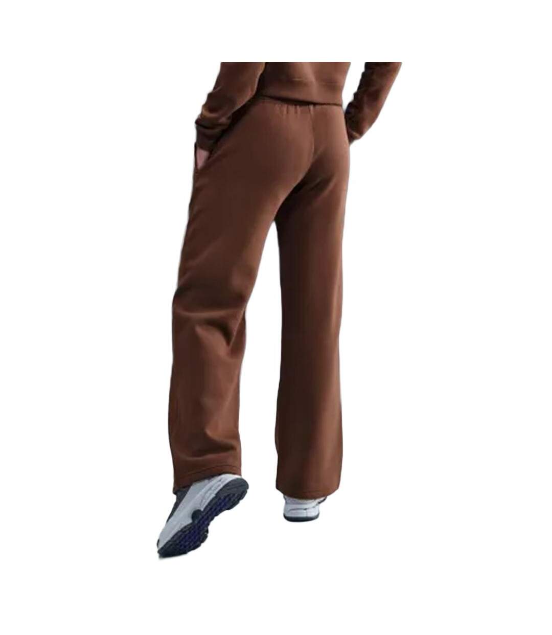 Jogging marron femme nike strght leg-2