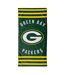 Green Bay Packers Stripe Beach Towel (Dark Green/Gold/White) - UTTA11847