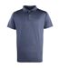 Premier Unisex Coolchecker Studded Plain Polo Shirt (Navy) - UTRW1110