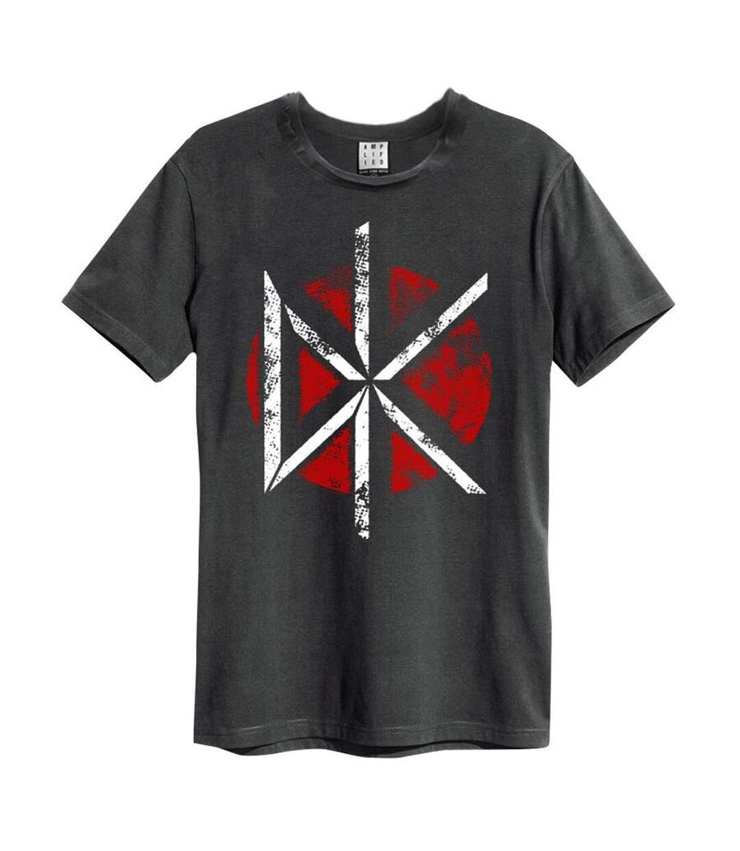 T-shirt Logo Adulte Gris Foncé Amplified-1