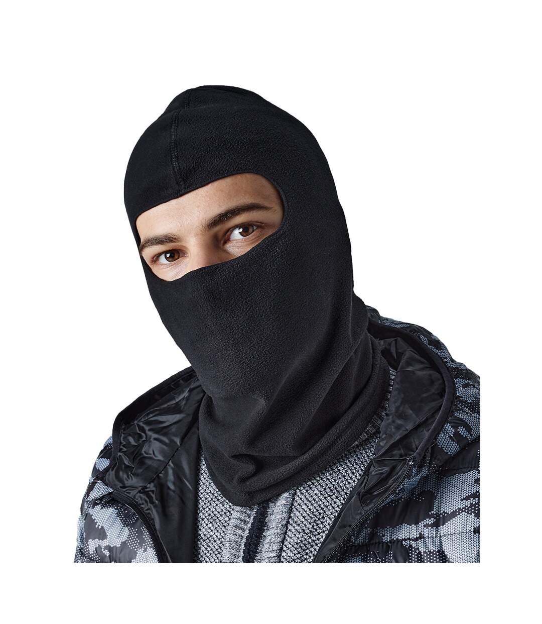 Cagoule Adulte Taille Unique Noir Beechfield-1