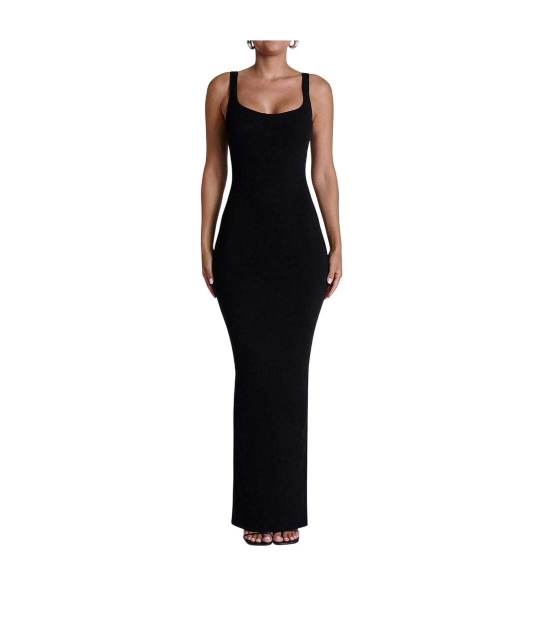 Robe Débardeur Femme Noir Naked Wardrobe-1