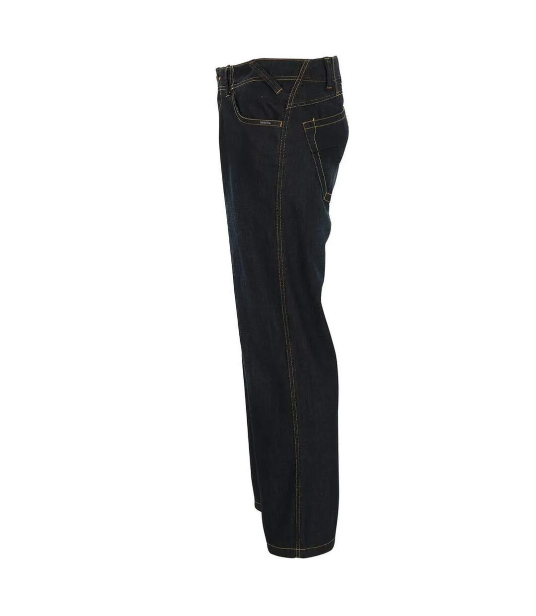 Jean Frontline Homme Bleu Denim Foncé Mascot-3