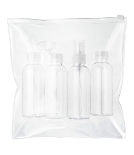 Set De Bouteilles De Voyage Approuvé Par Tokyo Airline 18.5 X 3.7 X 18cm Transparent Bullet