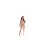 Mini Jupe Motif/style Marbre Abstrait Femme Marron Missy Empire-1