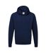 Sweatshirt À Capuche  Pour Homme Bleu Marine Russell-1