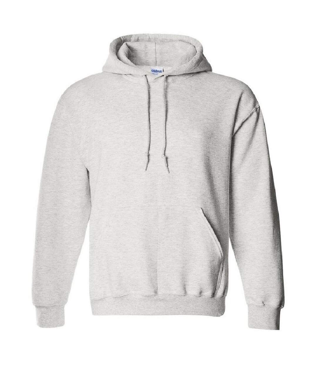Gildan Heavyweight DryBlend Adult Unisex Hooded Sweatshirt Top / Hoodie (13 Colours) (Ash)