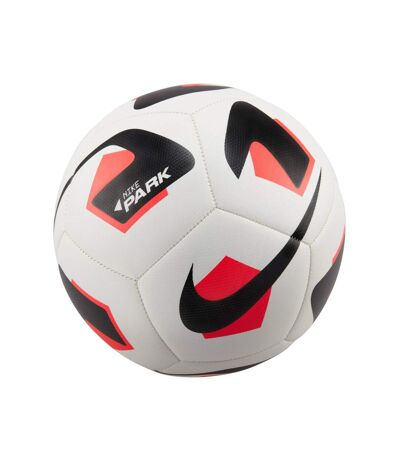 Ballon De Foot Park 2.0 Taille 5 Blanc Rouge Nike
