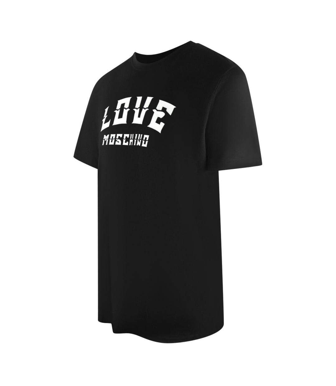 T-shirt Motif/style Vif Homme Noir Love Moschino-2
