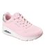 Baskets Uno Stand On Air Femme Rose Skechers-1