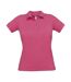 Polo manches courtes - femme - PW455 - rose fuchsia