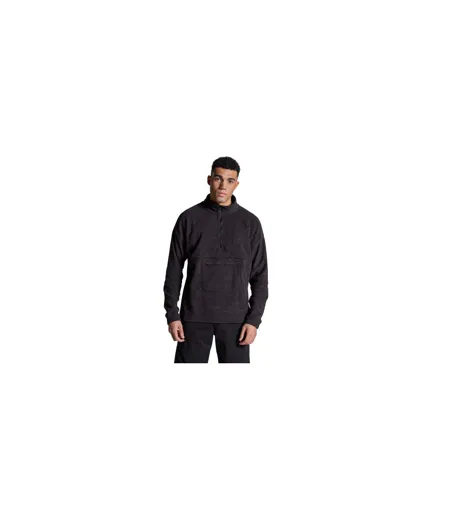 Mens Esk Ii Half Zip Fleece Top Black Craghoppers