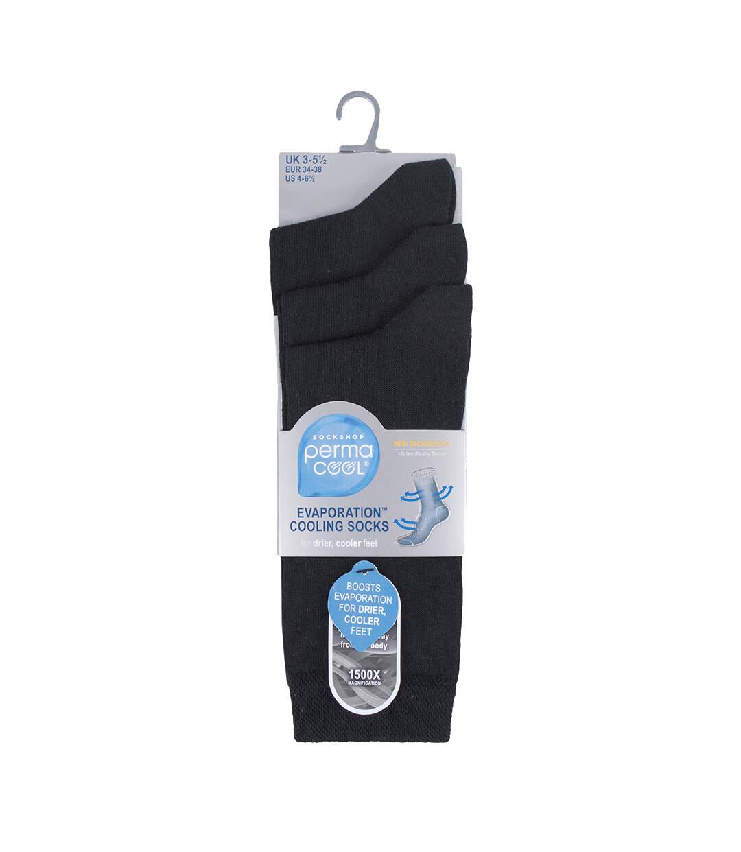 Unisex Breathable Moisture Wicking No Sweat Socks-2