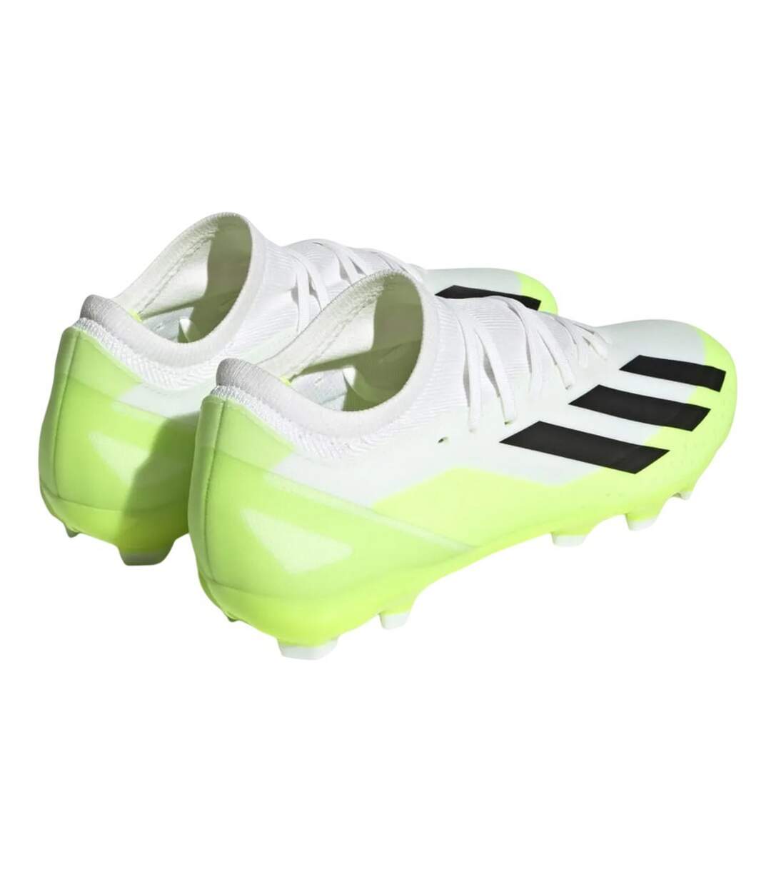 Mens x crazyfast.3 multi-ground football boots white/yellow Adidas-2