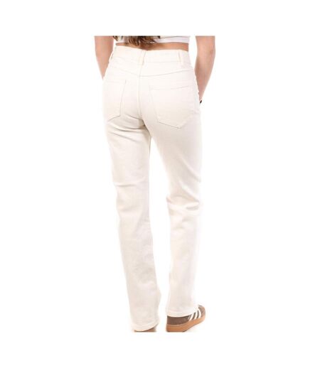 Jean droit blanc femme jennyfer draigg