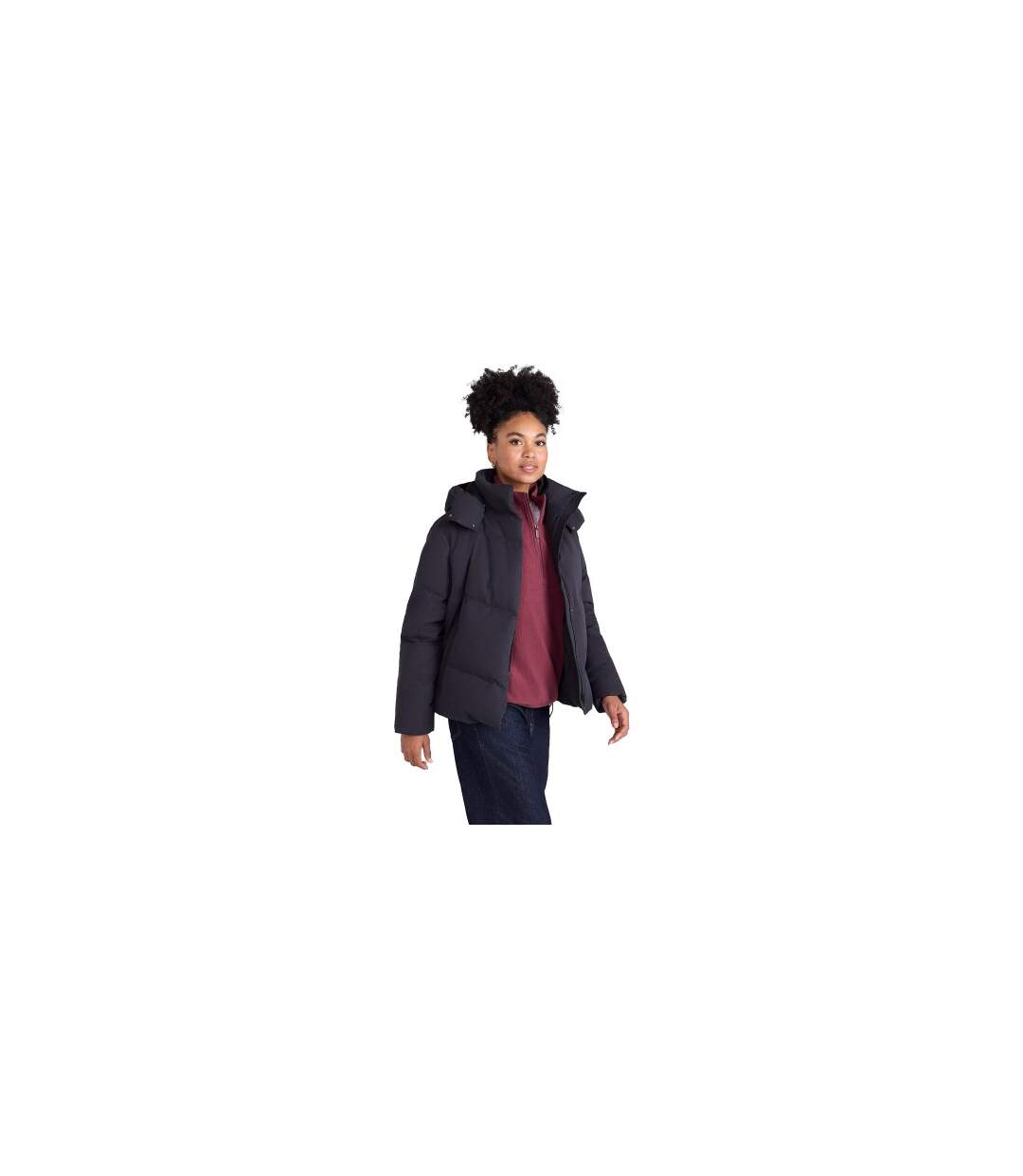 Doudoune Tess Femme Noir Animal-2