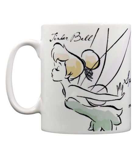 Peter Pan Magic Tinkerbell Mug (Green/Yellow/White) (One Size) - UTPM2781