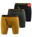 Boxers trunken homme jaune Kandor-1