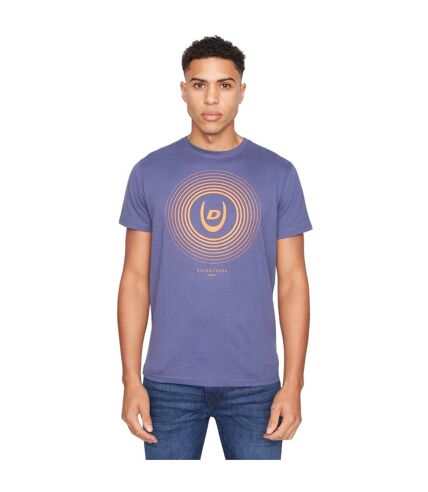 Mens zoomout t-shirt denim blue Duck and Cover