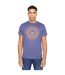 Mens zoomout t-shirt denim blue Duck and Cover