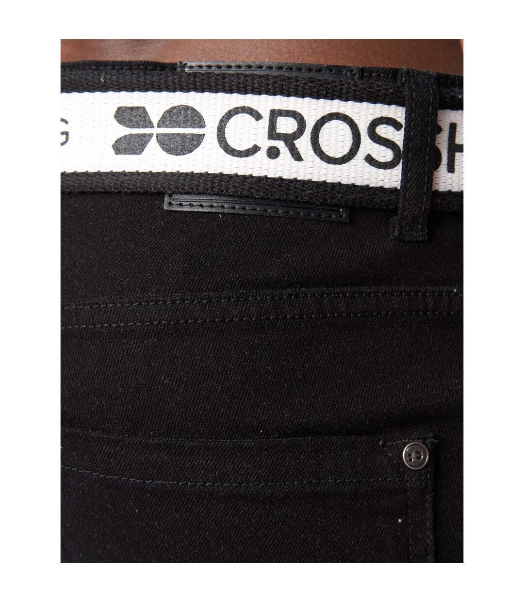 Jean Barbeck Homme Noir Uni Crosshatch-3