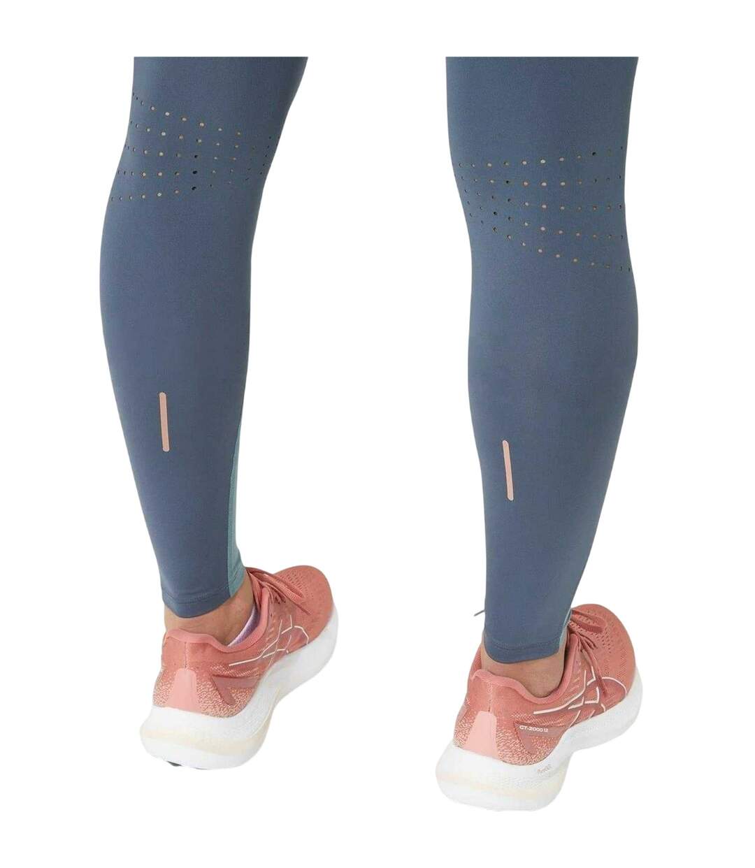 Legging Course À Pied Nagino Femme Bleu Sarcelle Asics-3