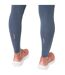 Legging Course À Pied Nagino Femme Bleu Sarcelle Asics-3