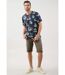 T shirt à motifs tropicaux pour homme MERIDAN-2