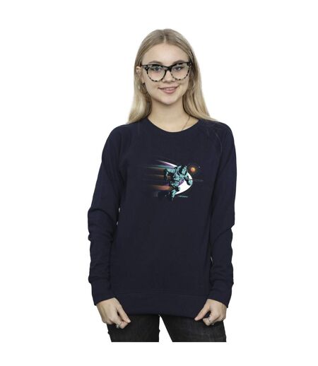 Disney - Sweat LIGHTYEAR RUNNING BUZZ - Femme (Bleu marine) - UTBI25274