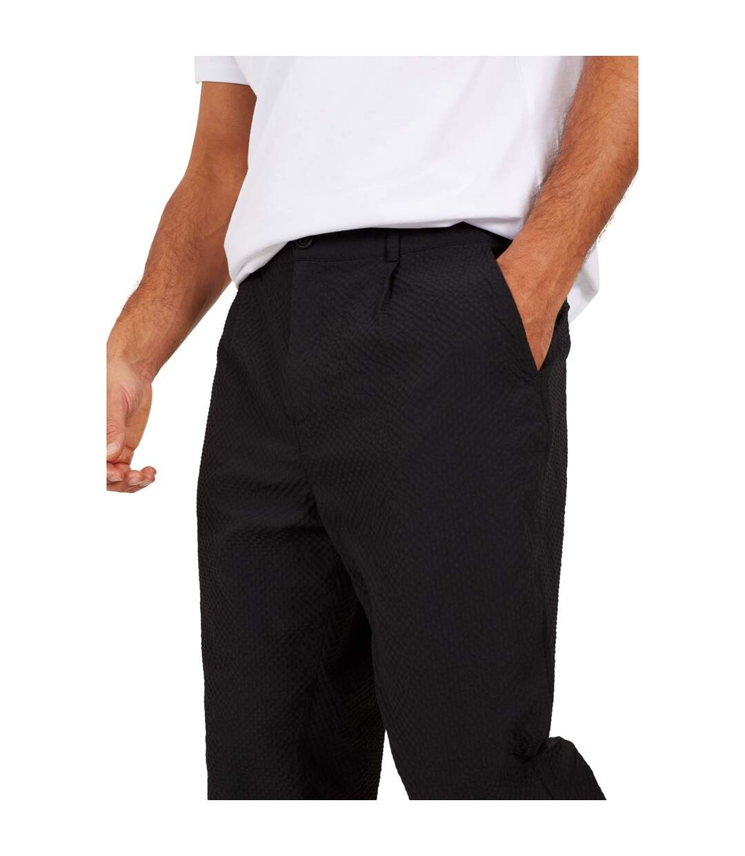 Pantalon Homme Noir Brave Soul-4