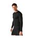 Haut Thermique Homme Noir Kustom Kit-1