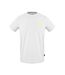 Mens Jersey Crew Neck T-shirt White Aquascutum-1