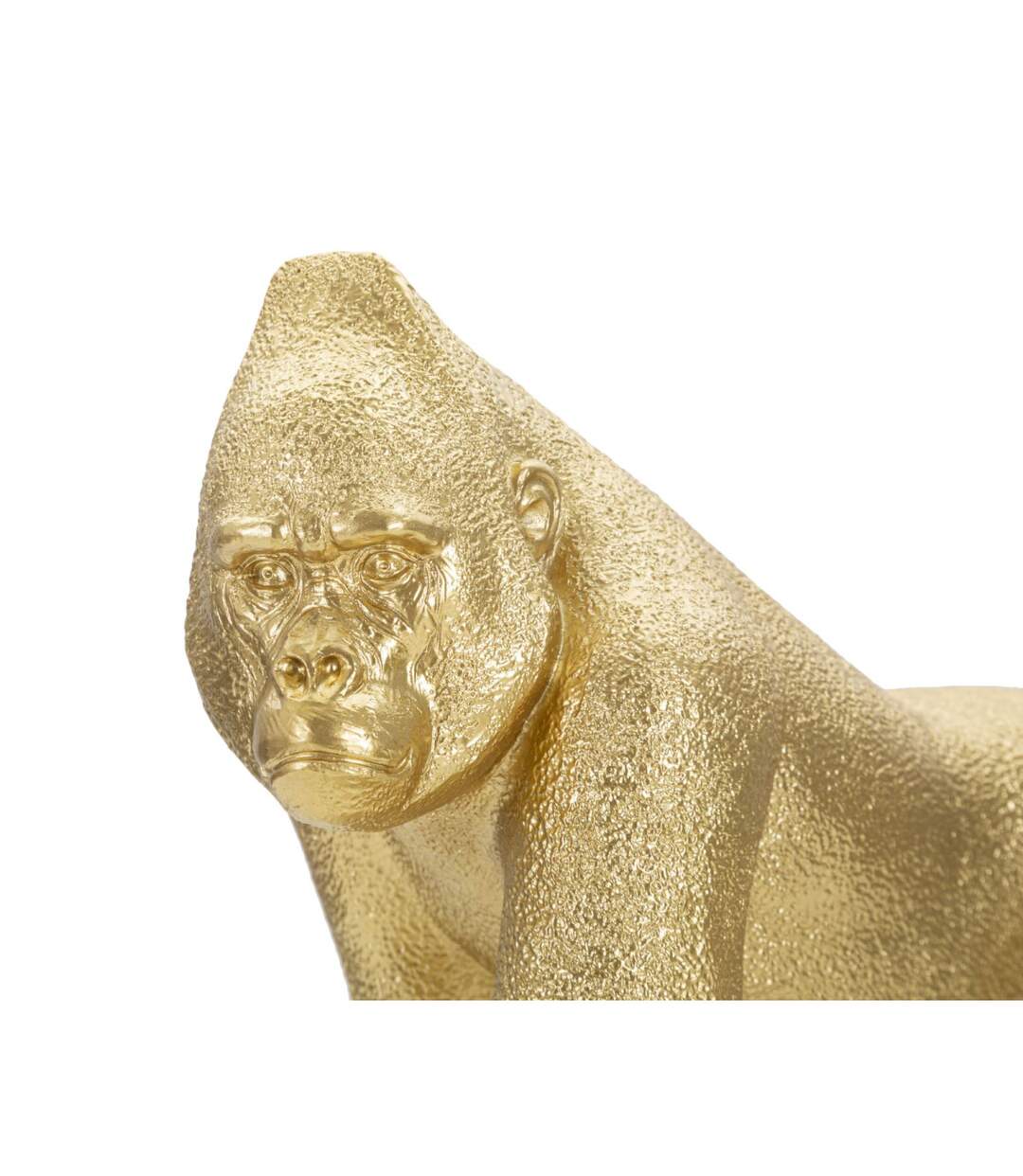 Statuette Design en Résine Gorille 29cm Or-3