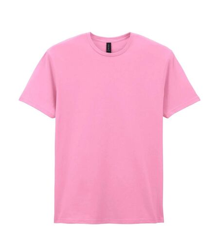 T-shirt Uni Manches Courtes Softstyle Homme Rose Bonbon Gildan