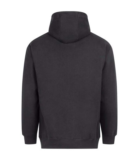 Sweat À Capuche Vision Adulte Charbon Uni Awdis