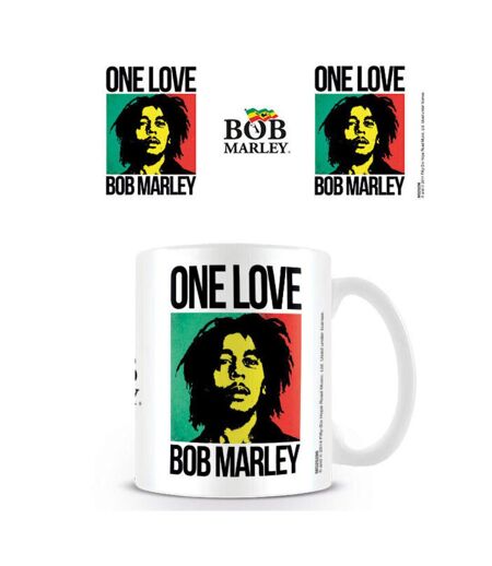Bob Marley - Mug ONE LOVE (Multicolore) (Taille unique) - UTBS2398