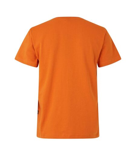 T-shirt Motif/style Multiples Logos Homme Ambre G-Star