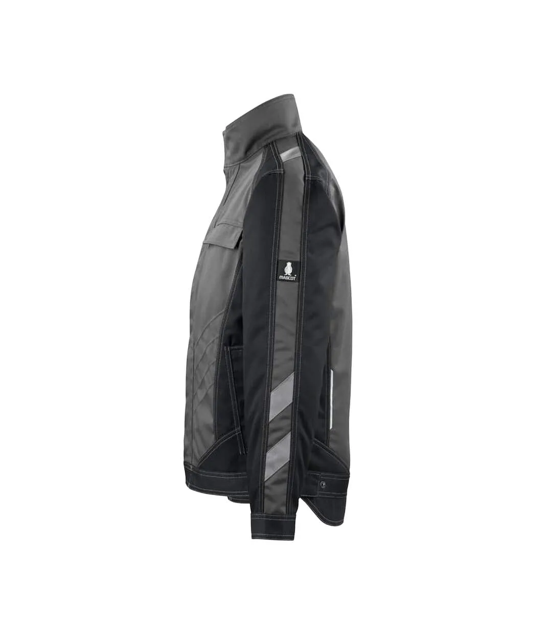 Mens Unique Mainz Jacket Dark Anthracite Black Mascot-3
