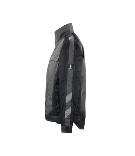 Mens Unique Mainz Jacket Dark Anthracite Black Mascot