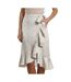 Jupe blanches à fleurs femme vero moda smilla-1