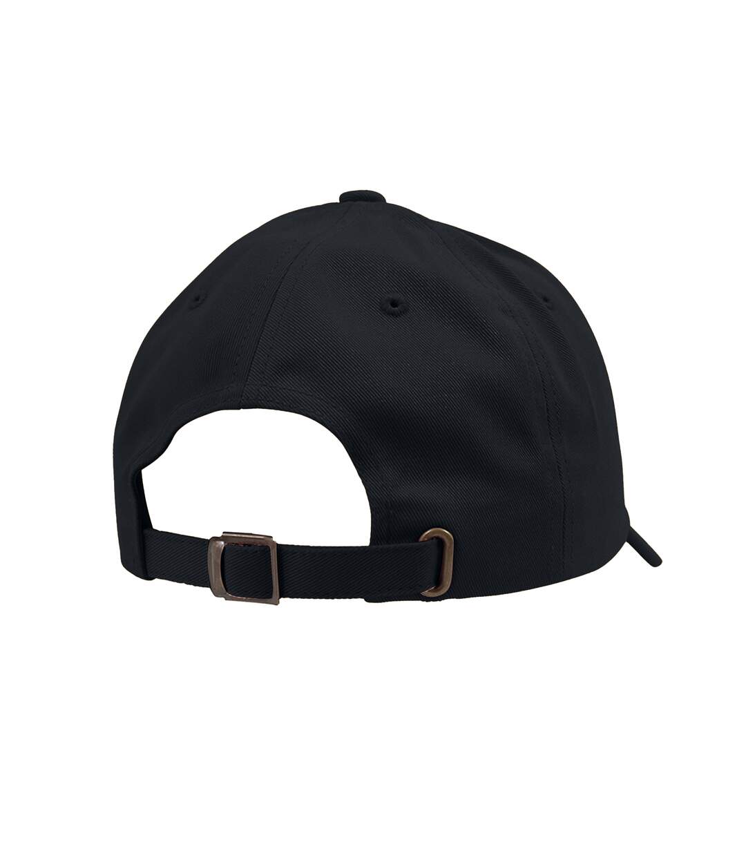 Yupoong Flexfit 6-panel Baseball Cap With Buckle (Pack of 2) (Black) - UTRW6762-2