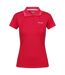 Womens/ladies Maverick V Polo Shirt Pink Potion Regatta-2