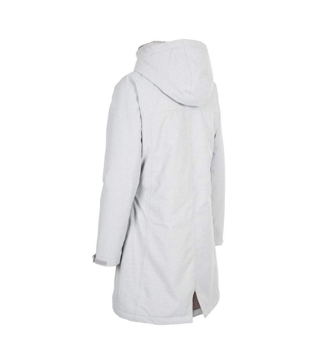 Womens/ladies Wintry Tp75 Waterproof Jacket Grey Marl Trespass-2
