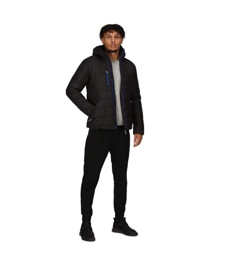 Doudoune Matelassée Navigate Homme Noir Bleu Roi Regatta