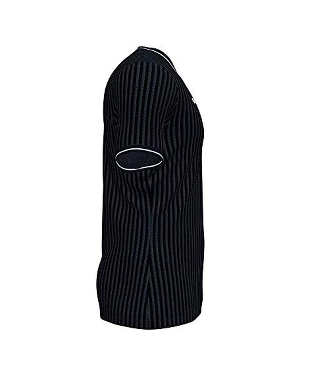 Maillot De Foot Manches Courtes Motif/style À Rayures Homme Noir Joma-4