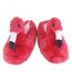 Ladies Novelty Pink Plush Flamingo Slippers-3