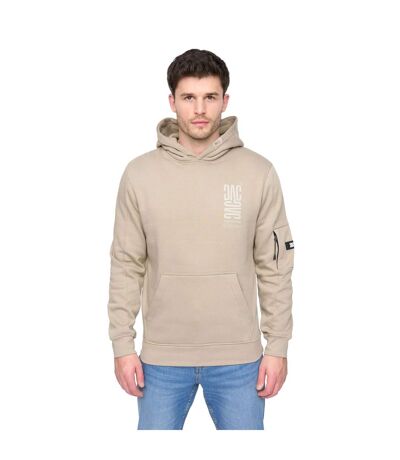 Mens tremake hoodie light pebble Duck and Cover