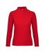 Polo Manches Longues Id.001 Femme Rouge B&C-1