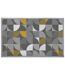 Tapis Déco Imprimé Rythmo 50x80cm Gris-1